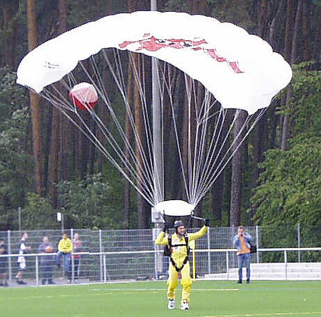 Geglückte Landung
