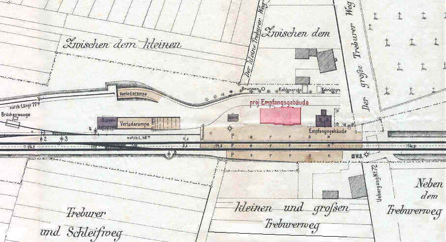 Ausschnitt aus dem Übersichtsplan