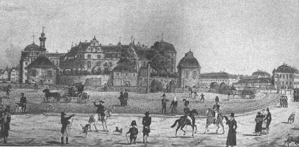 Groherzogliche Schlo in Darmstadt