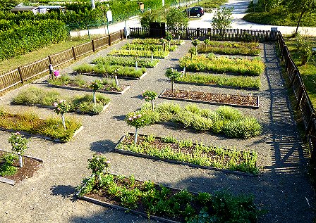 Luftaufnahme Nauheimer Krutergarten