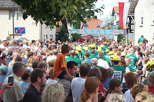 Andrang zur Bhne